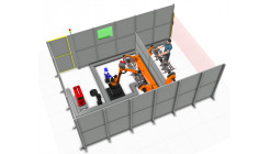 Роботизированный комплекс для сварки спинок сидений на базе промышленного робота KUKA