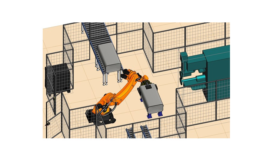 Робото-технологический комплекс (РТК) для шовной контактной сварки корпусов топливных баков