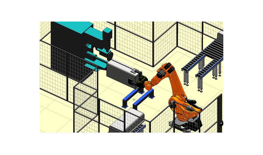 Робото-технологический комплекс (РТК) для шовной контактной сварки корпусов топливных баков